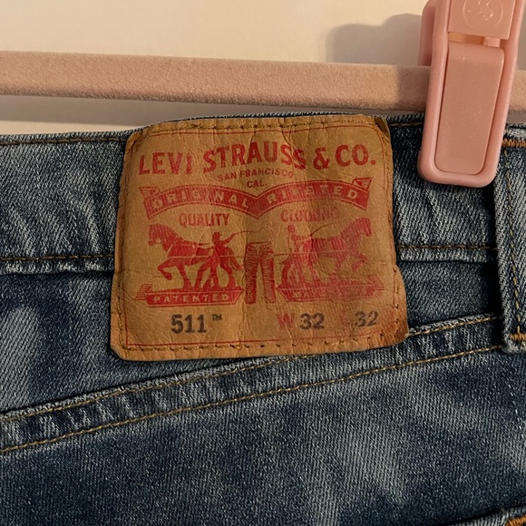 Levi’s 511 Acid Washed Women’s Denim Jeans W32 L32 - Picture 3 of 3